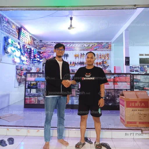 Portfolio toko variasi motor
